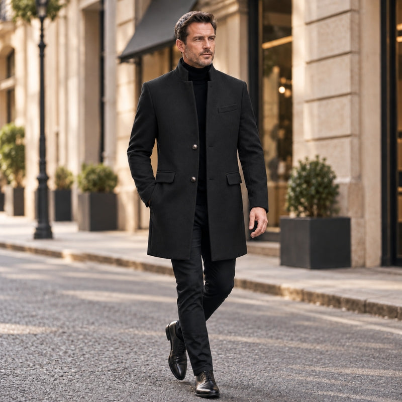 Francesco Wool Overcoat