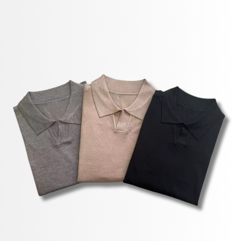 Fabio - Merino Wool Men's Polo