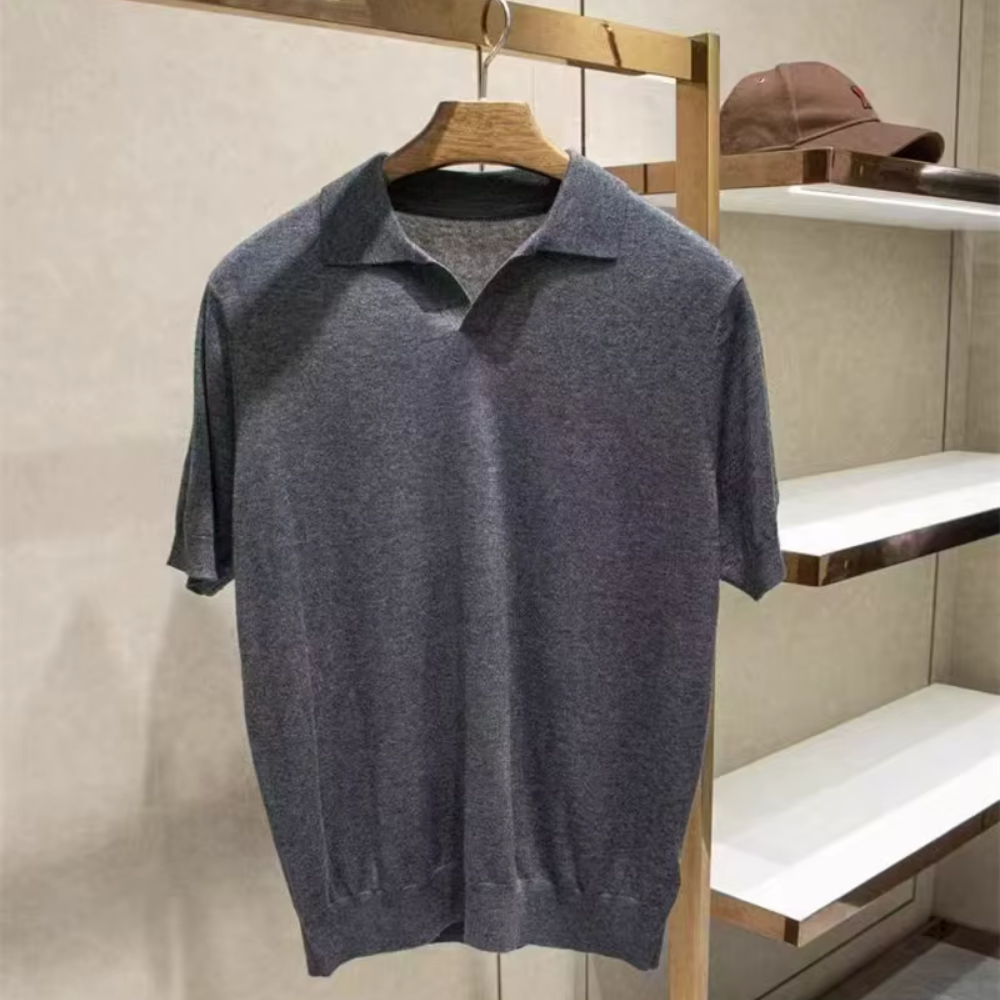 Fabio - Merino Wool Men's Polo