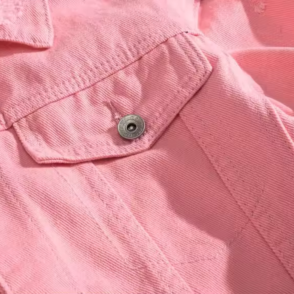 Milano - Men's Ripped Denim Jacket
