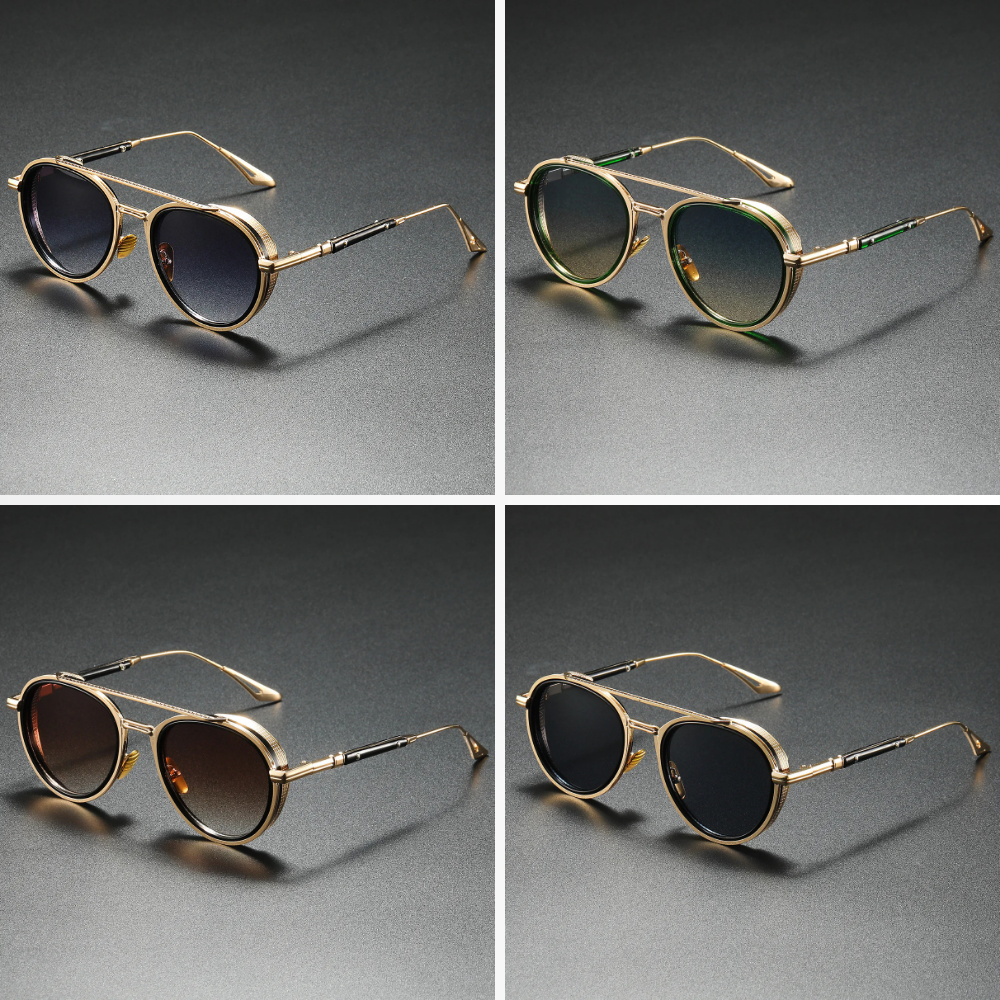 Ermenegildo - Retro UV Sunglasses