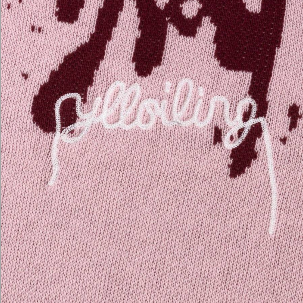 Damiano - Pull en tricot intarsia