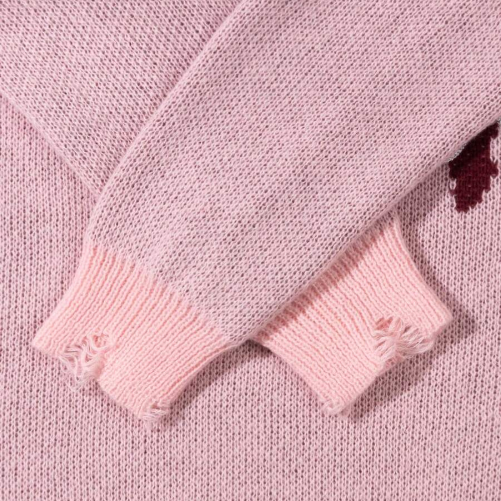 Damiano - Pull en tricot intarsia