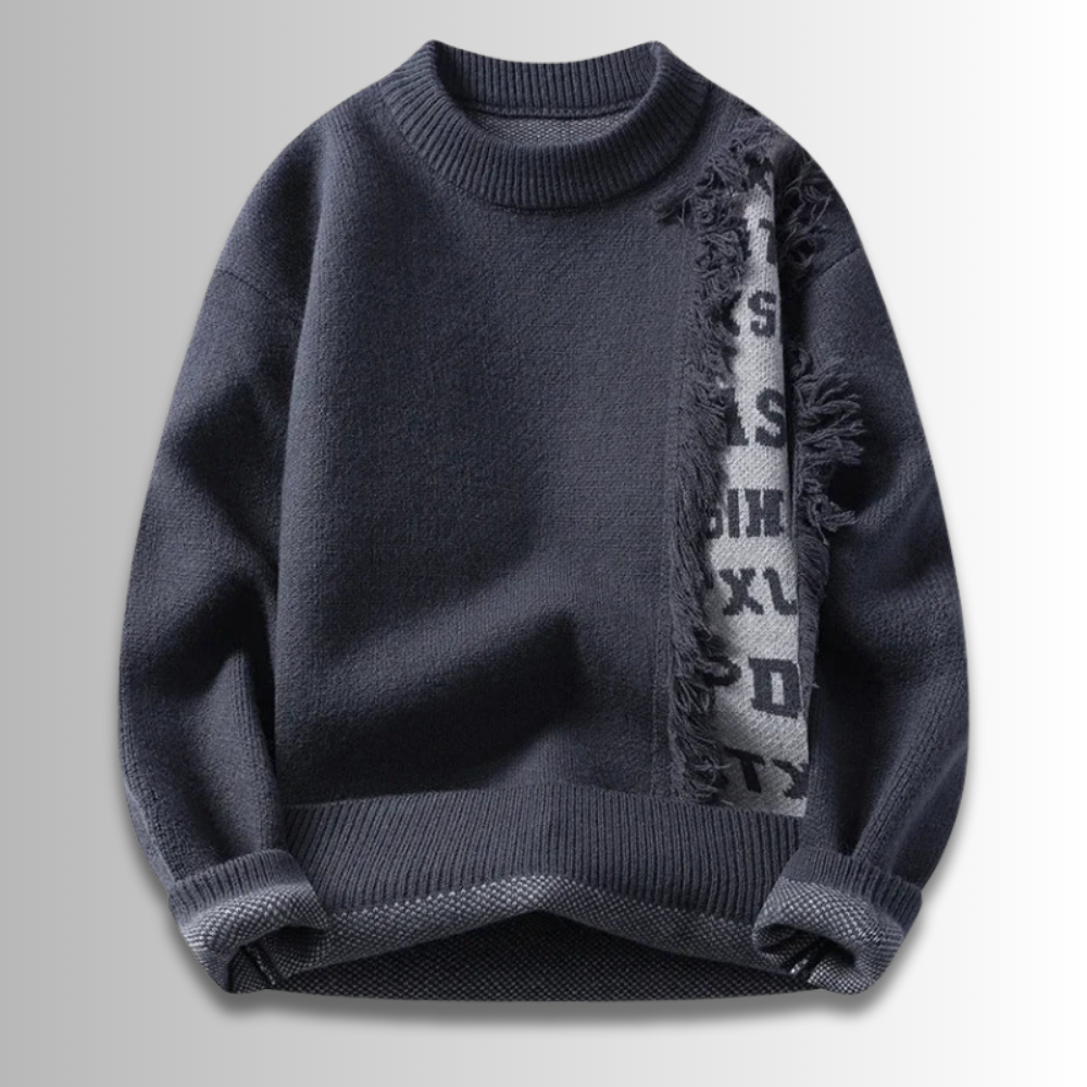 Daniele - Pull en tricot déchiré