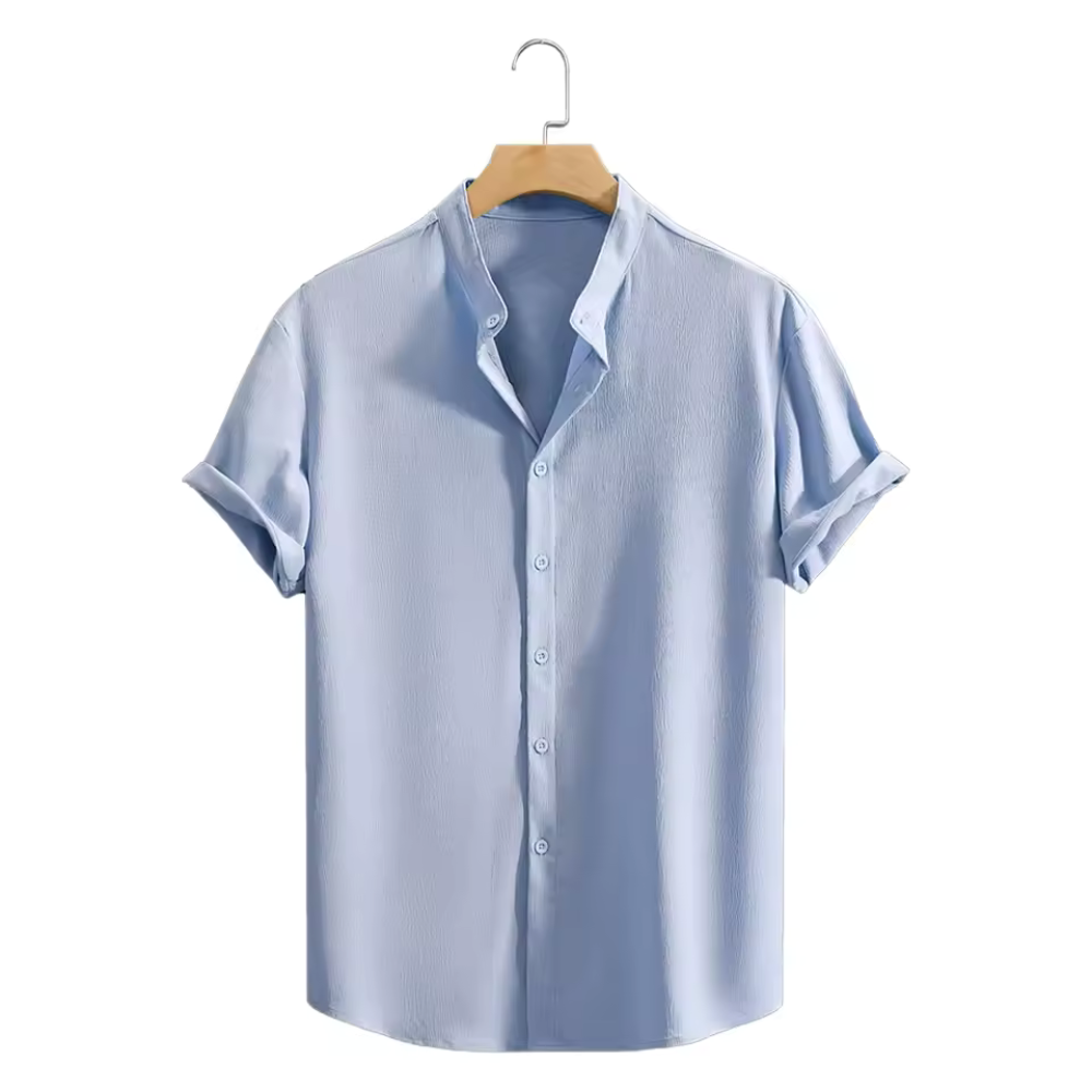 Alessandro - Premium Stand Collar Shirt