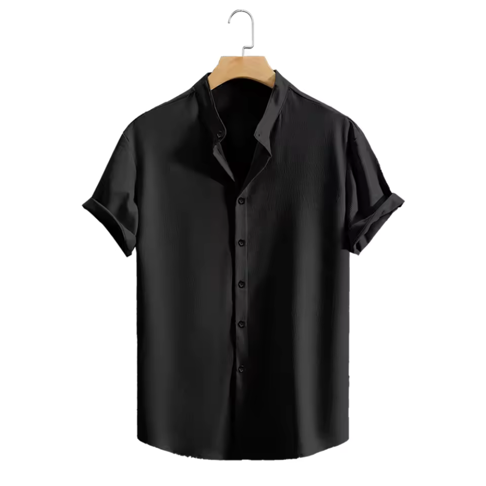 Alessandro - Premium Stand Collar Shirt