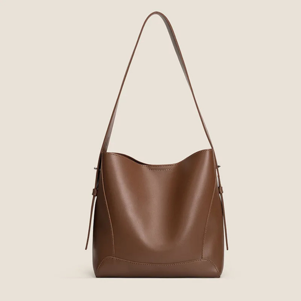 Serena - Sac seau en cuir