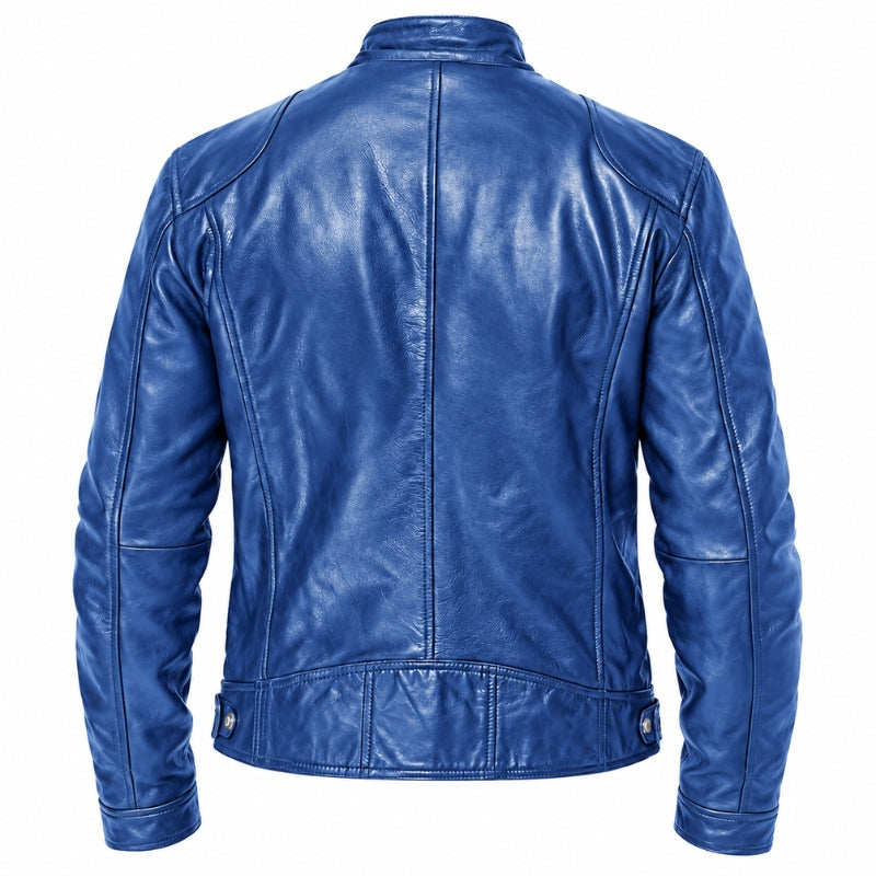 Milano Cafe Racer Leather Jacket