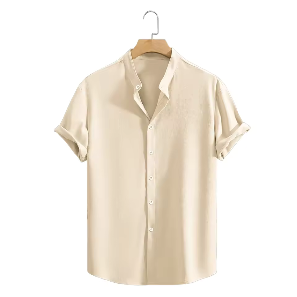 Alessandro - Premium Stand Collar Shirt