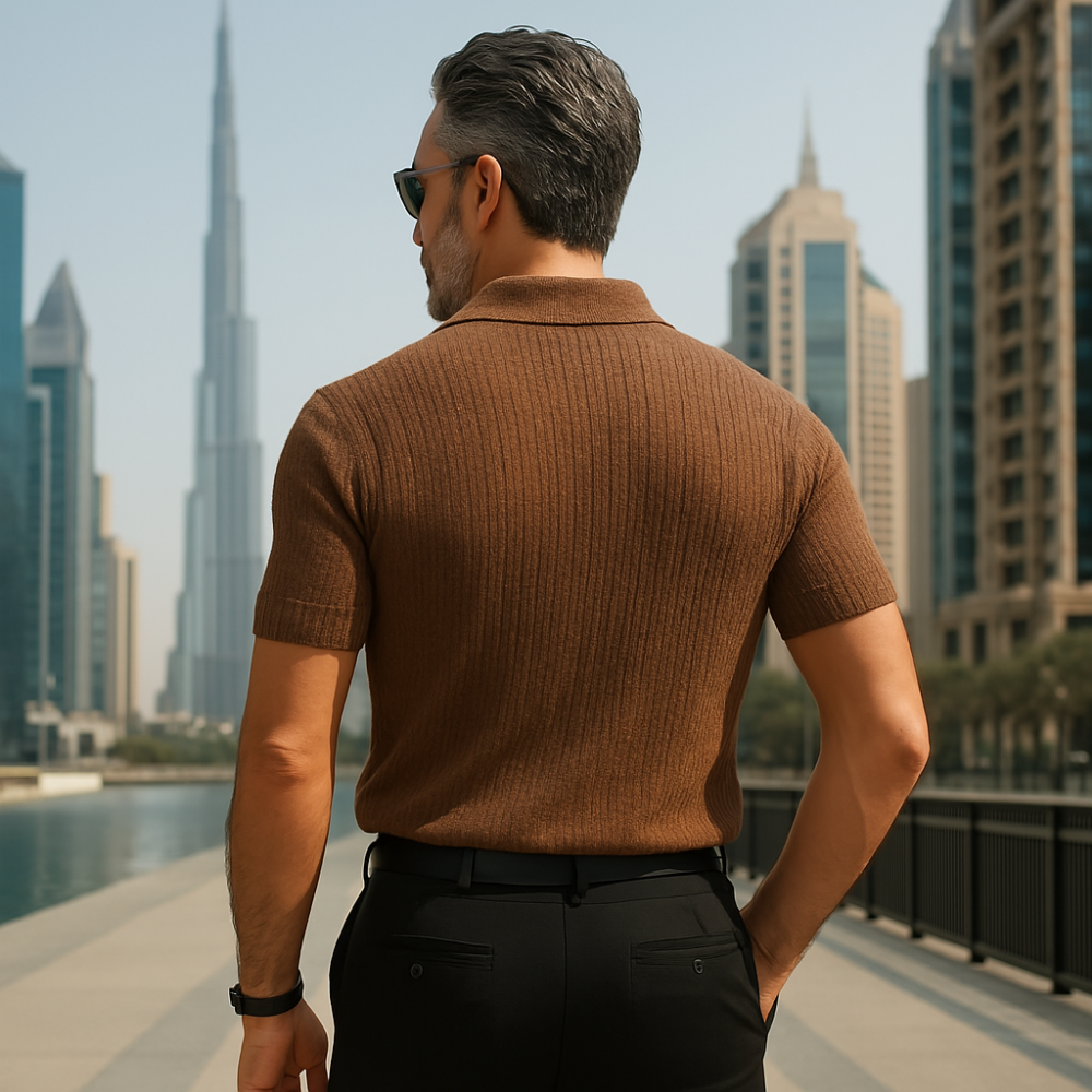Ermenegildo - Flex Knitted Polo