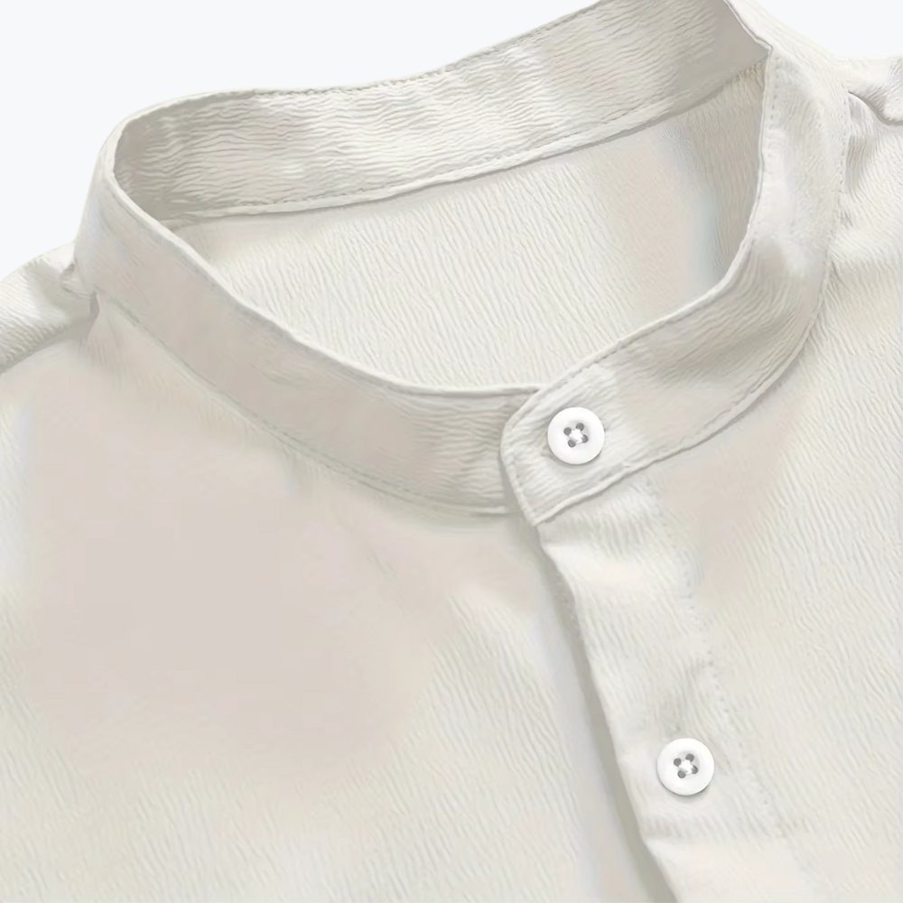 Alessandro - Premium Stand Collar Shirt