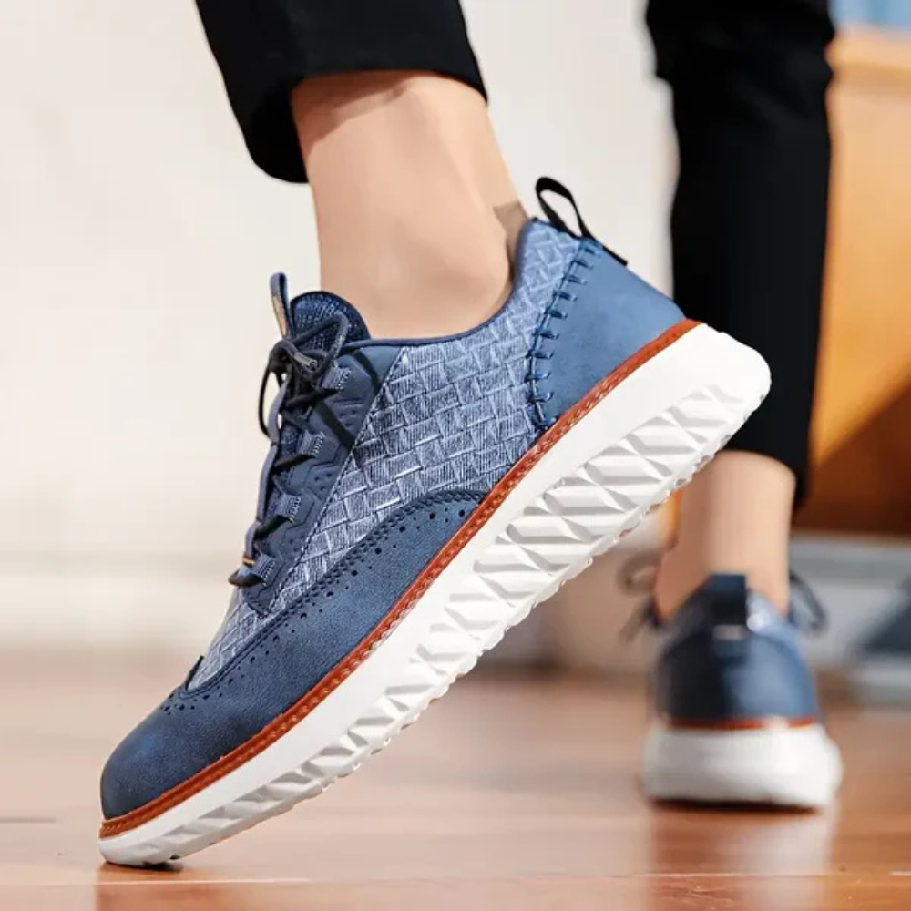 Bruno - Ridge Leather Sneakers