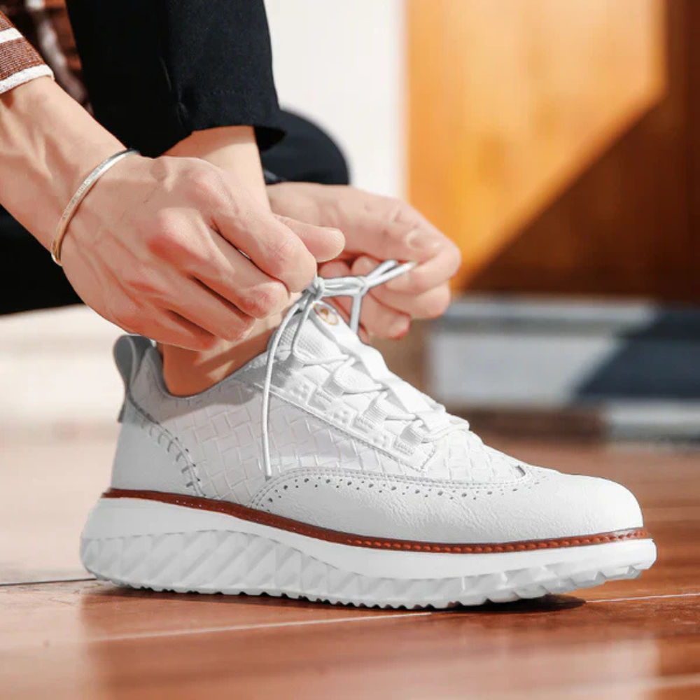 Bruno - Ridge Leather Sneakers