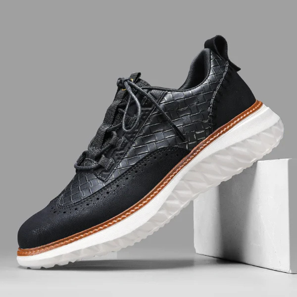 Bruno - Ridge Leather Sneakers