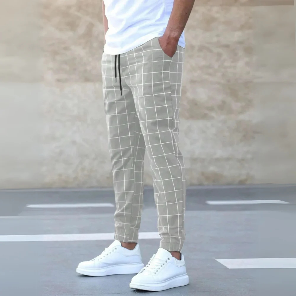 Luca Gente - Timeless Men's Checkered Pants