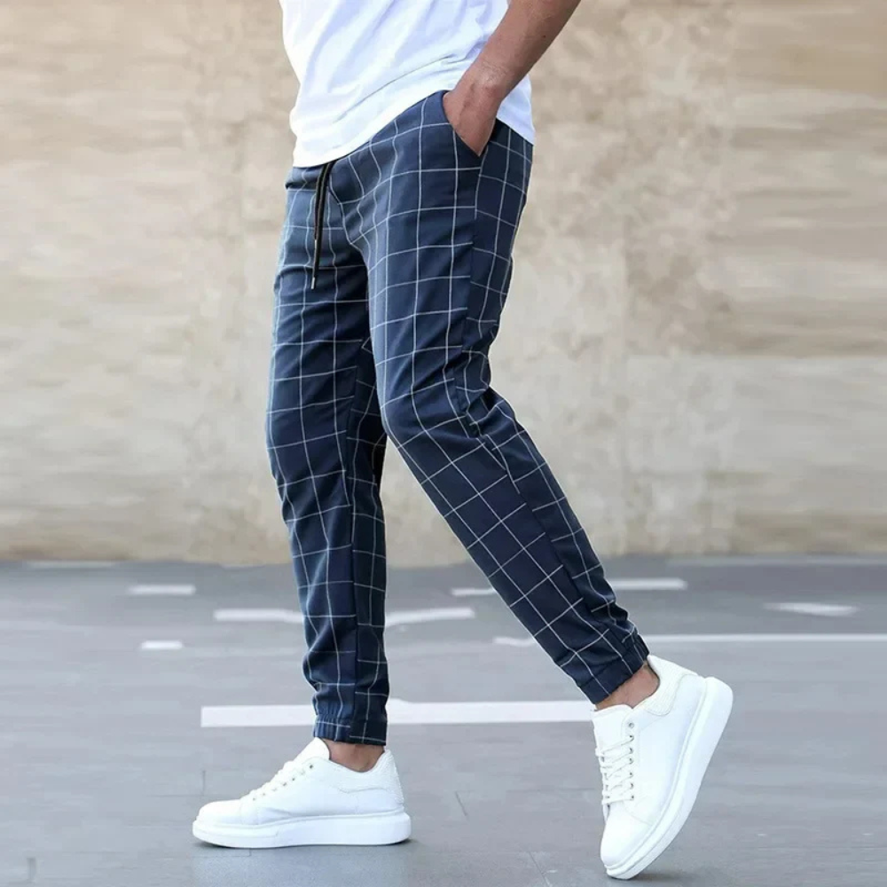 Luca Gente - Timeless Men's Checkered Pants