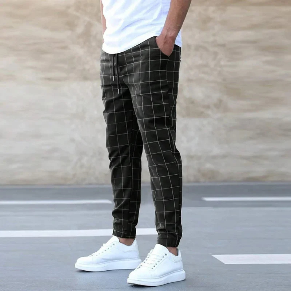 Luca Gente - Timeless Men's Checkered Pants