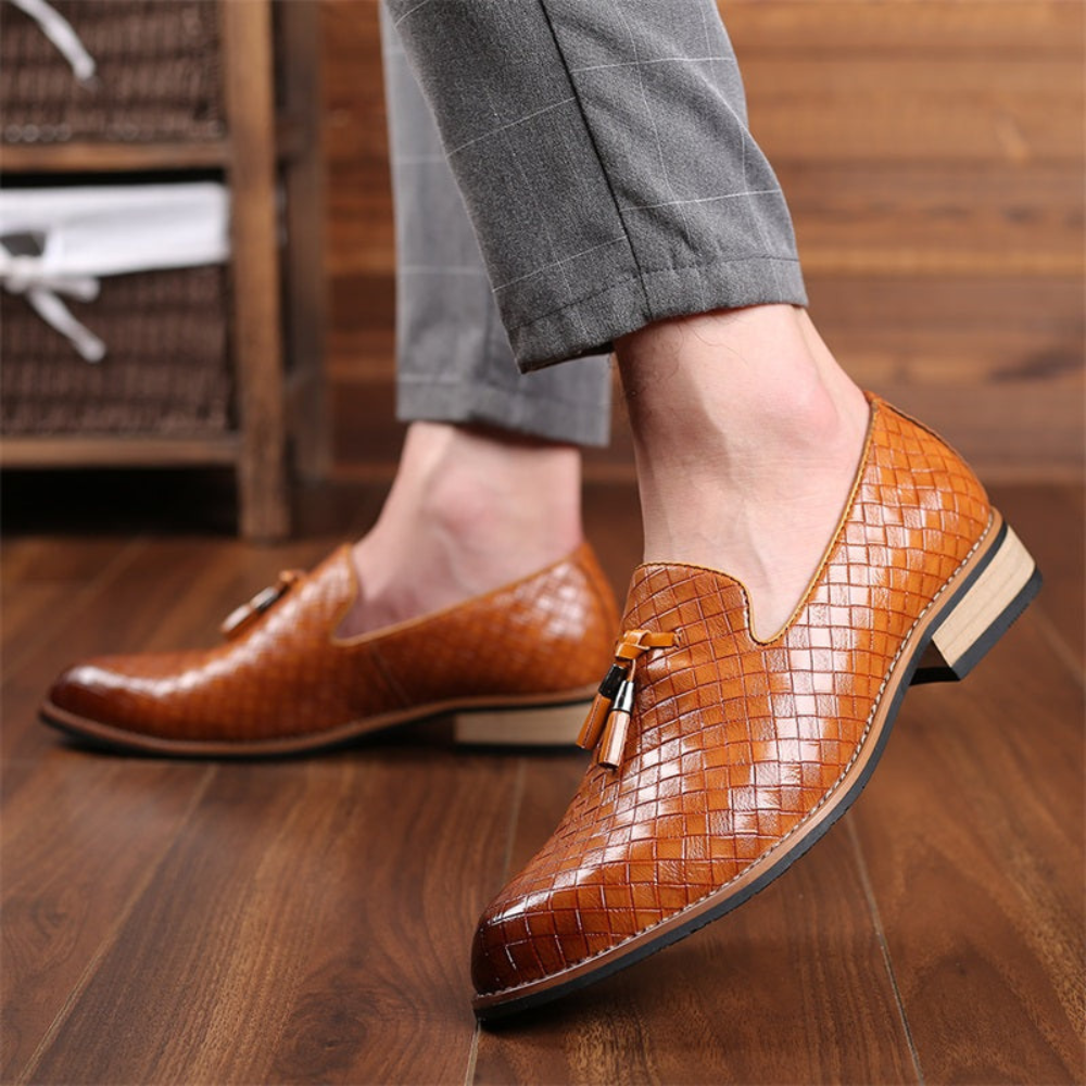 Valentino Valtieri Leather Loafers
