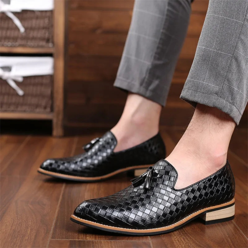Valentino Valtieri Leather Loafers