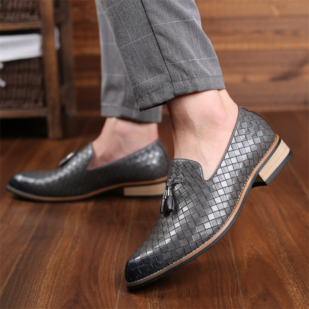 Valentino Valtieri Leather Loafers
