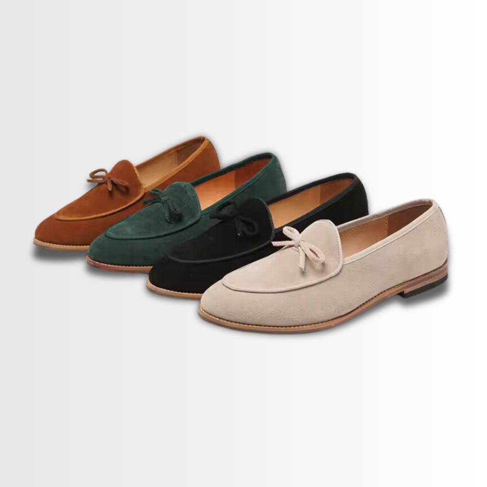 Alberto - Mocassins Aristocrat en daim