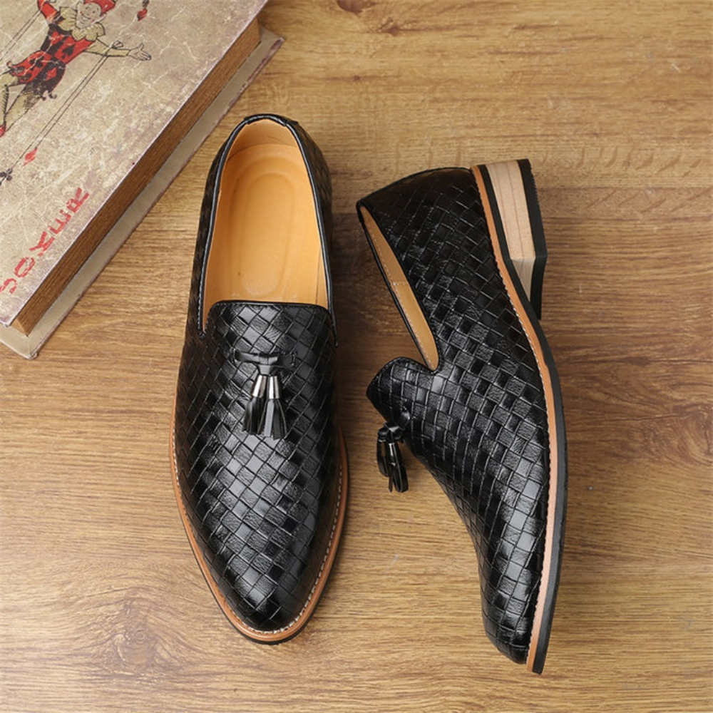 Valentino Valtieri Leather Loafers