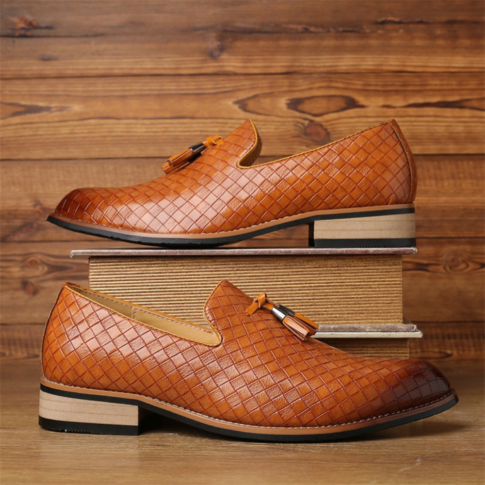 Valentino Valtieri Leather Loafers