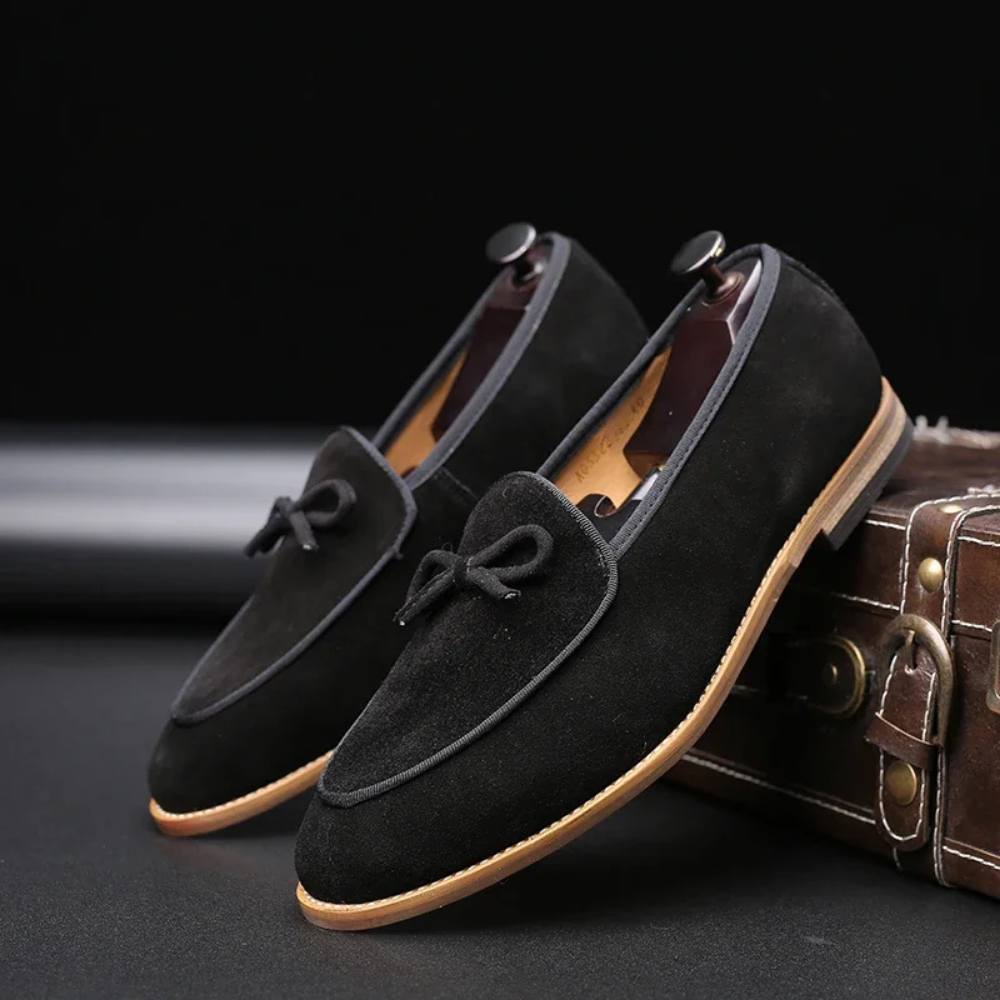 Alberto - Mocassins Aristocrat en daim