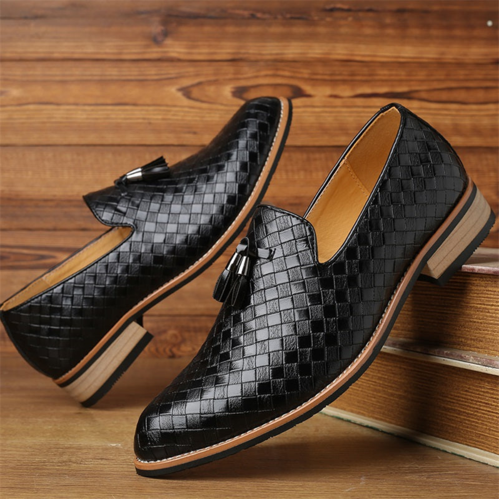 Valentino Valtieri Leather Loafers