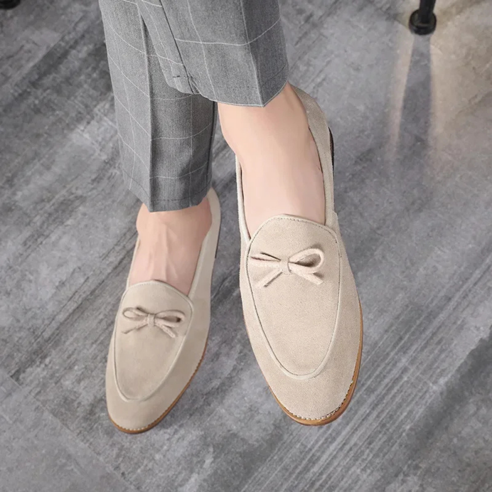 Alberto - Mocassins Aristocrat en daim