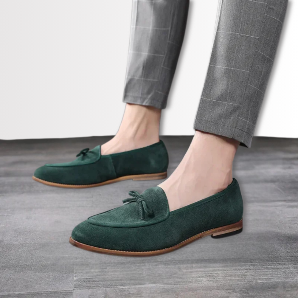 Alberto - Mocassins Aristocrat en daim
