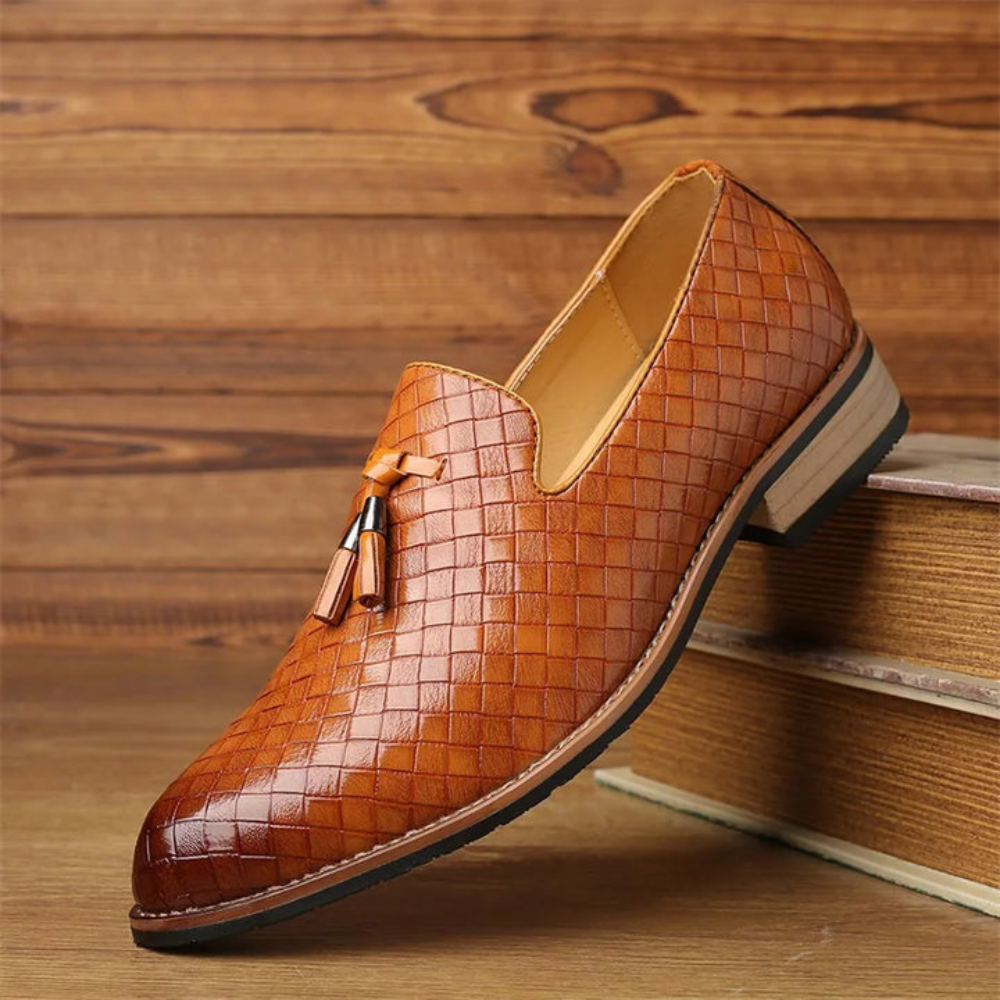 Valentino Valtieri Leather Loafers
