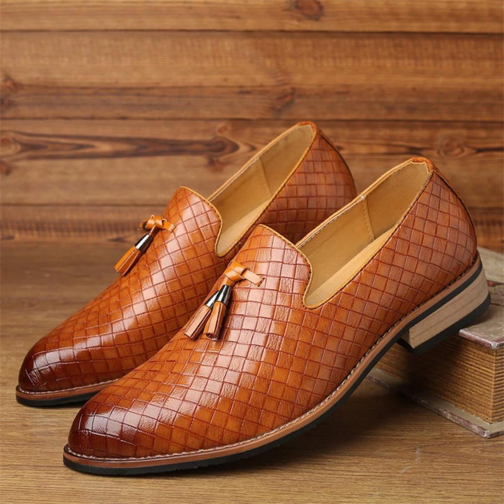 Valentino Valtieri Leather Loafers