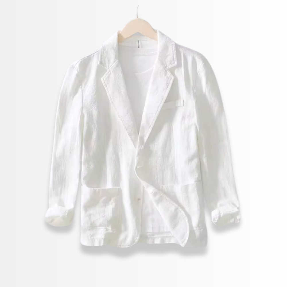 Sergio - Men's Modern Linen Blazer