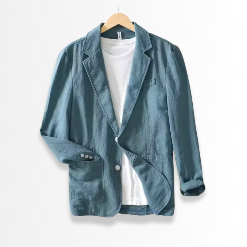 Sergio - Men's Modern Linen Blazer