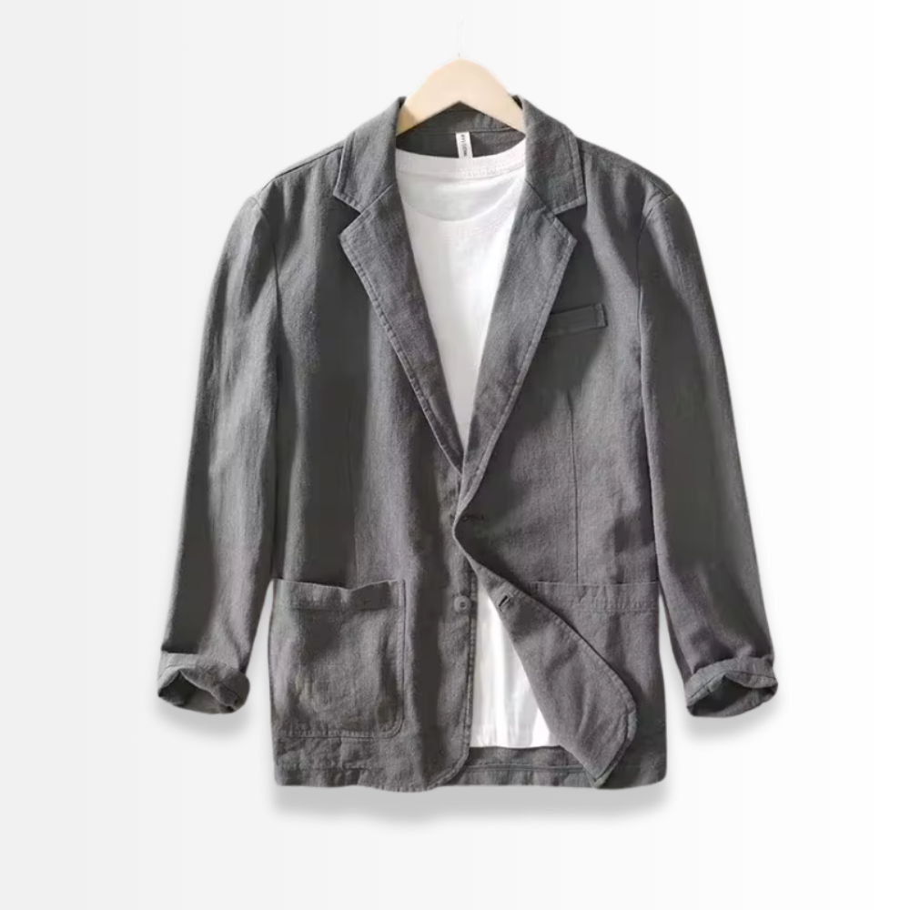 Sergio - Men's Modern Linen Blazer