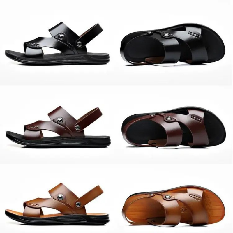 Achille Leather Sandals