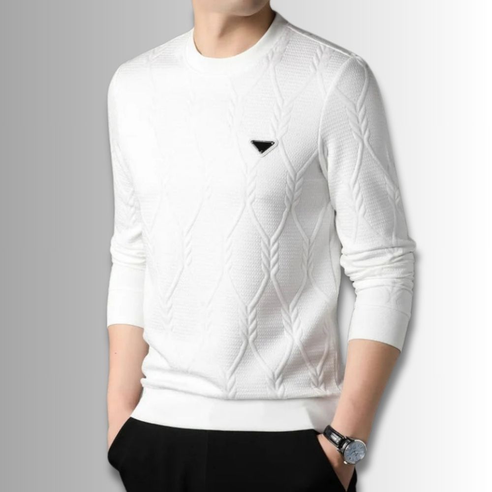 Massimo - Pull en maille torsadée Versa