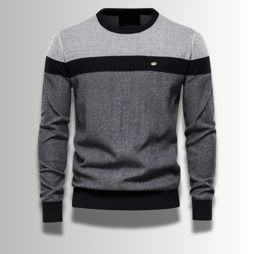 Lorenzo - Pull rayé haut de gamme