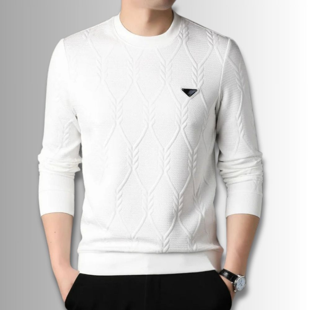 Massimo - Pull en maille torsadée Versa