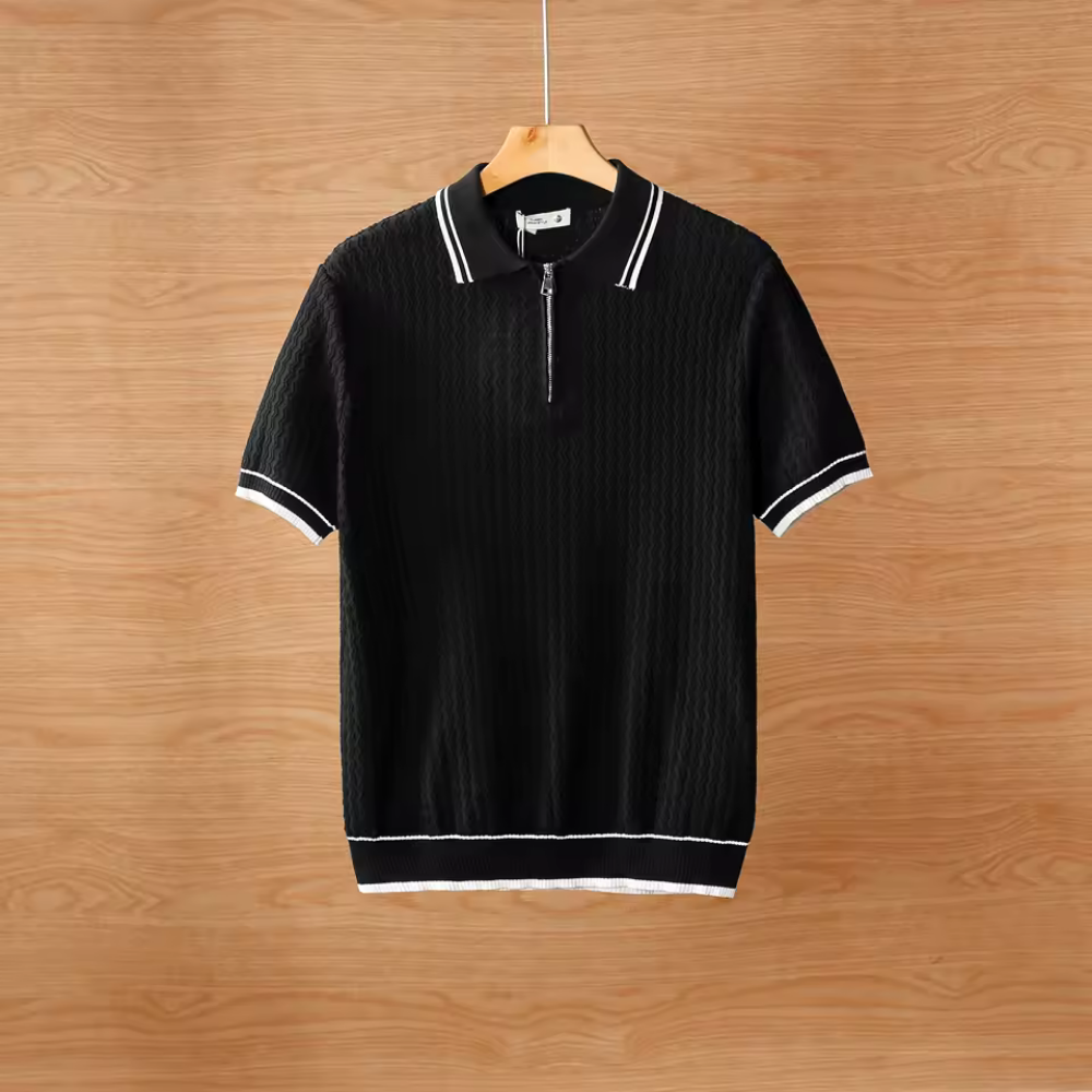 Sergio - Hollow Mesh Premium Polo