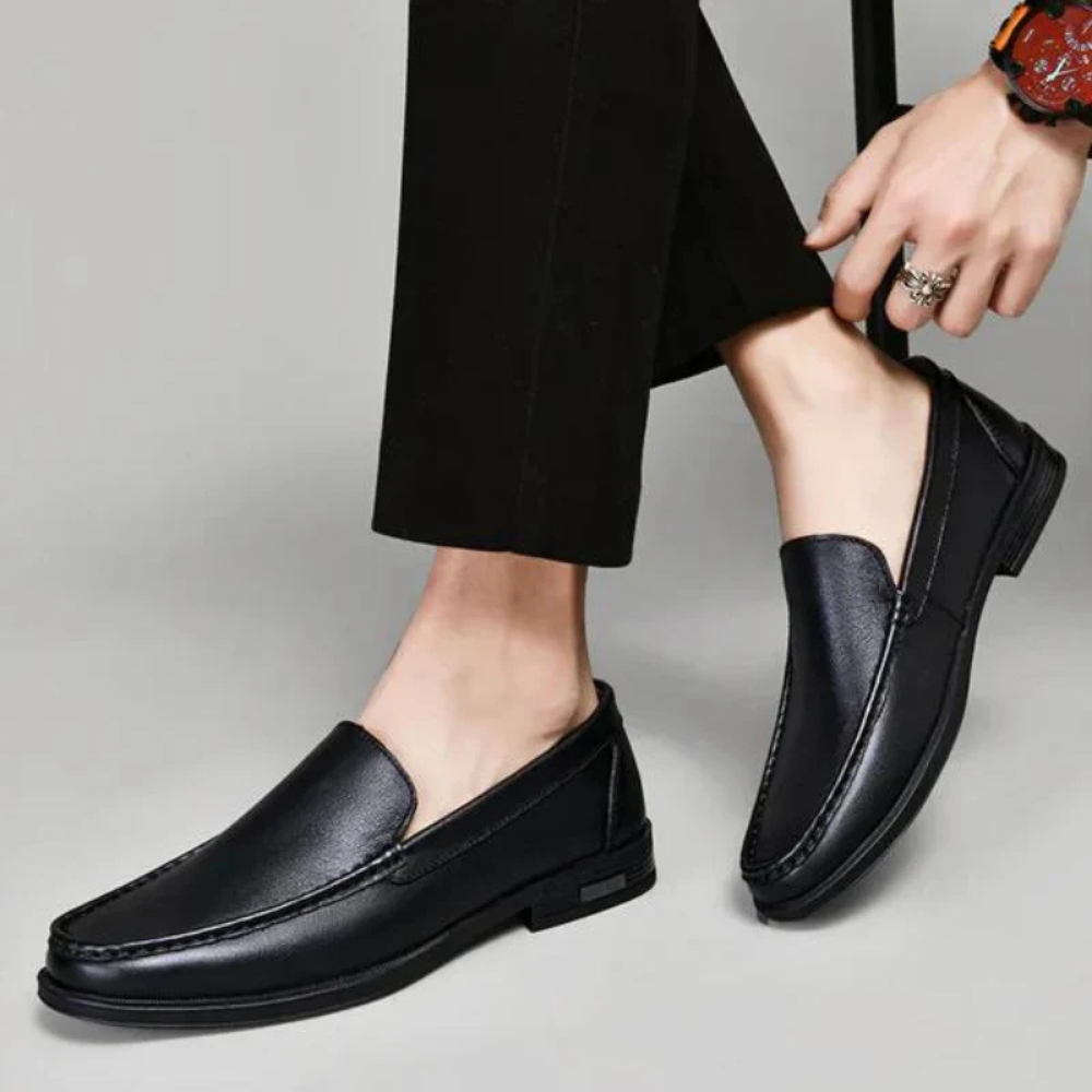 Cesare - Refined Leather Moccasin