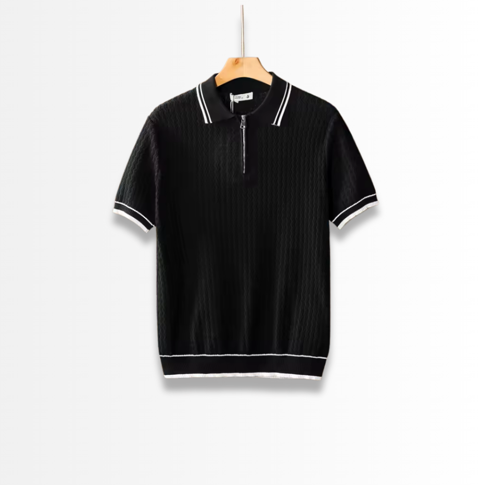 Sergio - Hollow Mesh Premium Polo