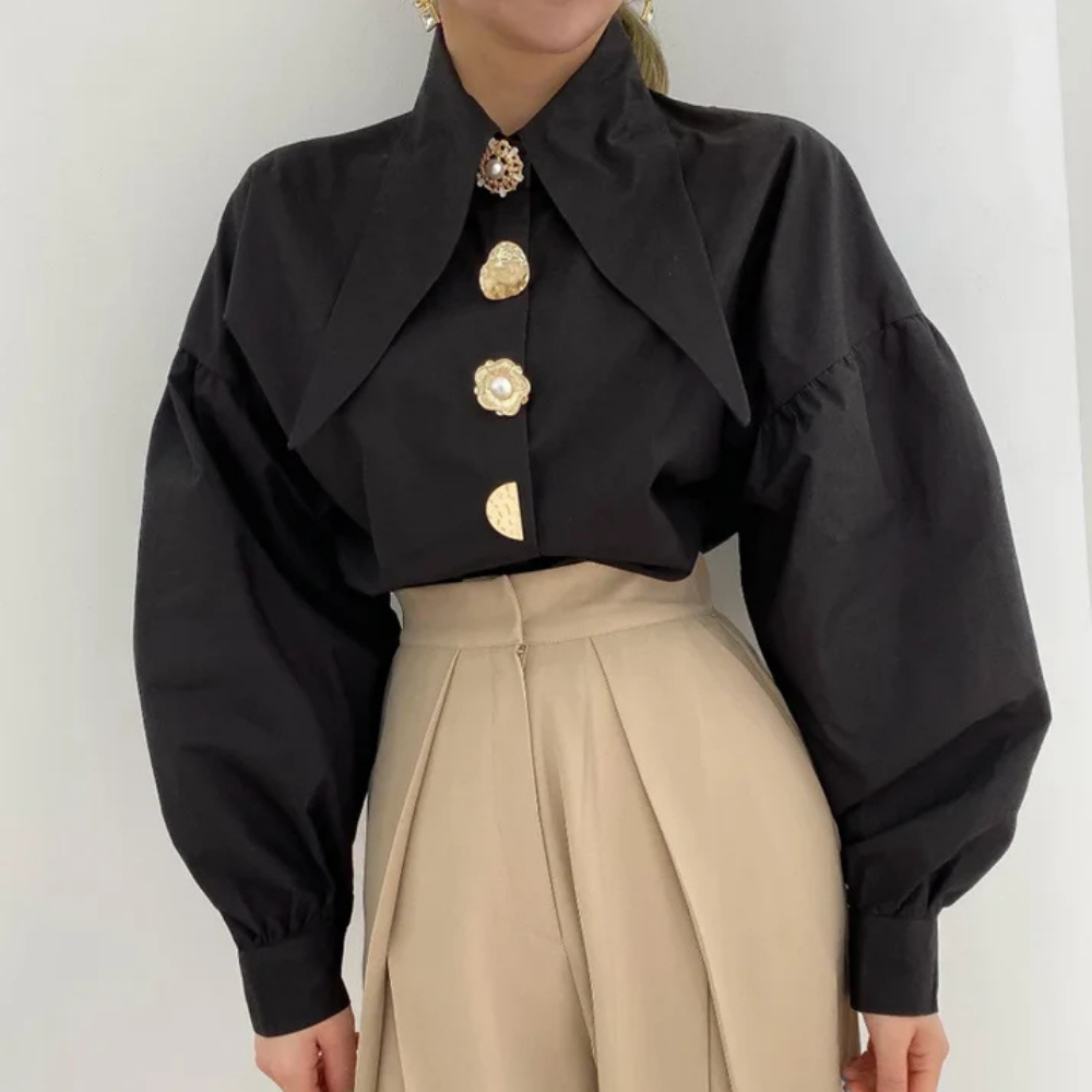 Alessandra - Chemise à col moderne