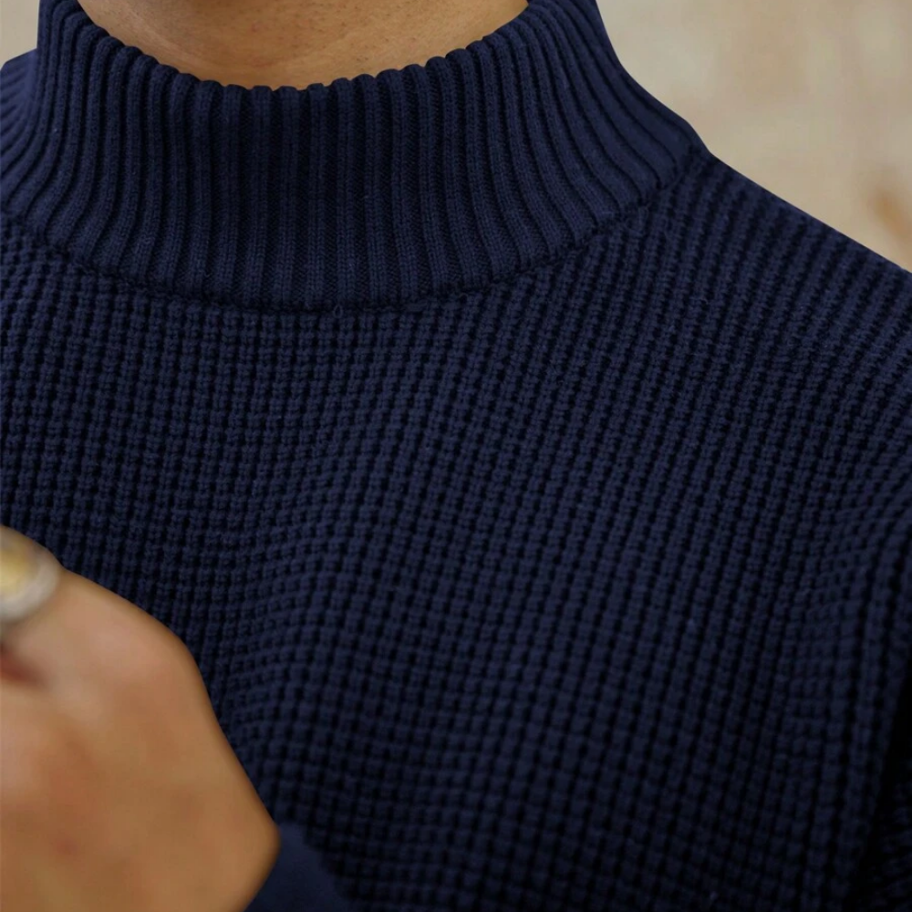 Gabriele - Diamond Turtleneck Sweater