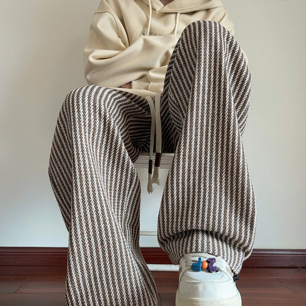 Luca - Hype Herringbone Sweatpants