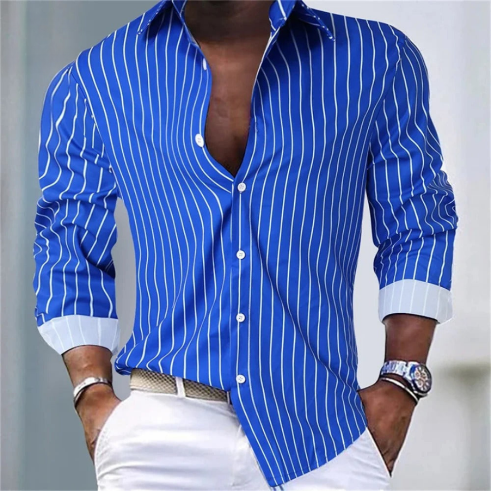 Ermenegildo - Casual Striped Shirt