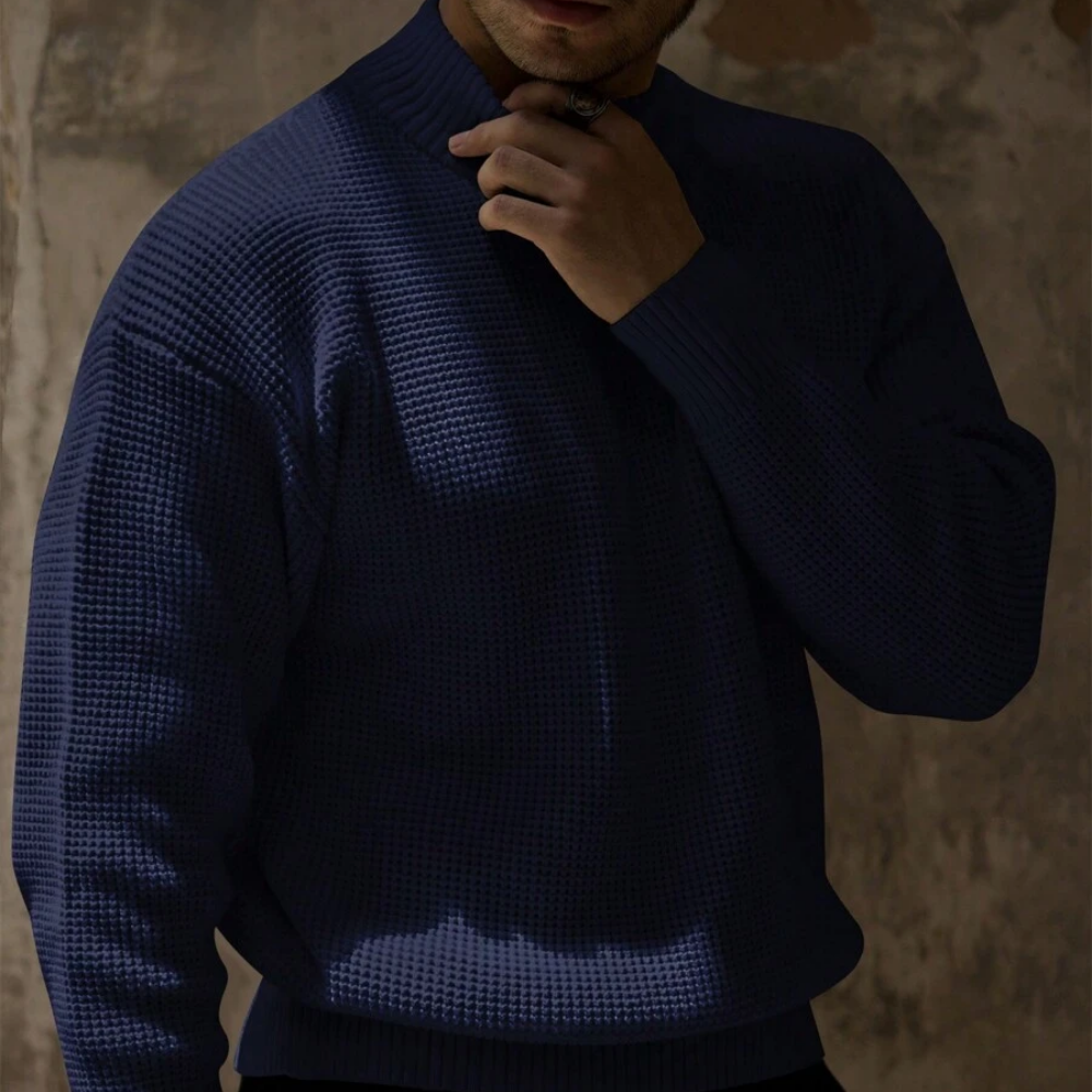 Gabriele - Diamond Turtleneck Sweater