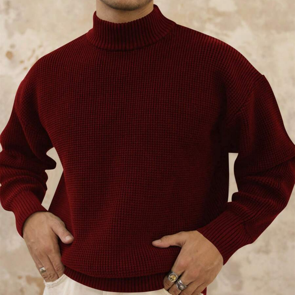 Gabriele - Diamond Turtleneck Sweater