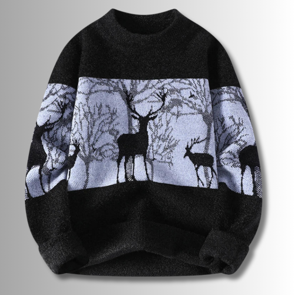 Silvio - Modern Deer Sweater